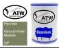 Preview: Hyundai, Natural Khaki Metallic, GP: 500ml Lackdose, von ATW Autoteile West.